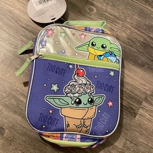 Star Wars yoda lunch bag